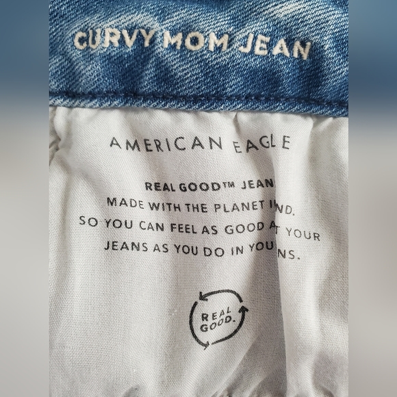 American Eagle Curvy Mom Jean Distressed - Picture 5 of 8